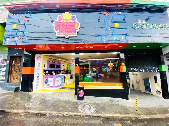 Foto 1 de VS Burger e Gelato | Hamburgueria Gamer | Hamburguer artesanal, sorvete e muita diversão