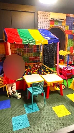 Área kids de Heróis da Pizza - Balneário Camboriú
