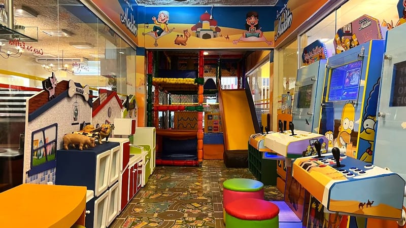 Área kids de Casa da Esfiha
