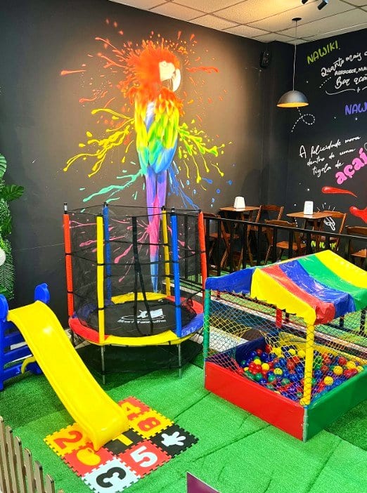 Área kids de Verace Empório & Panetteria