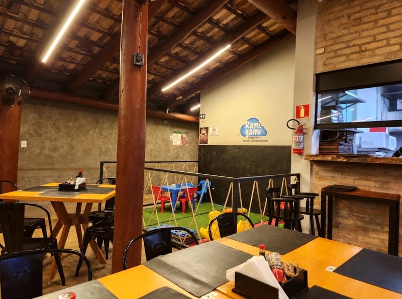 Área kids de Fogo Vivo Steakhouse
