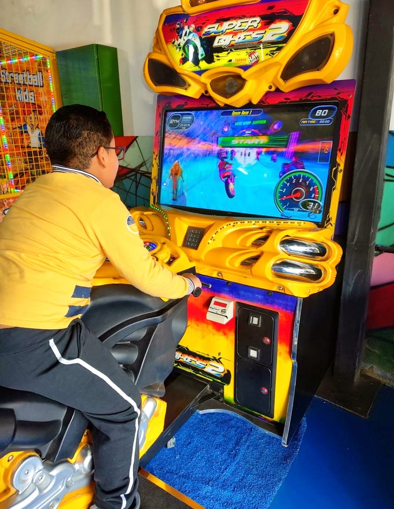 Área kids de Smart Burger