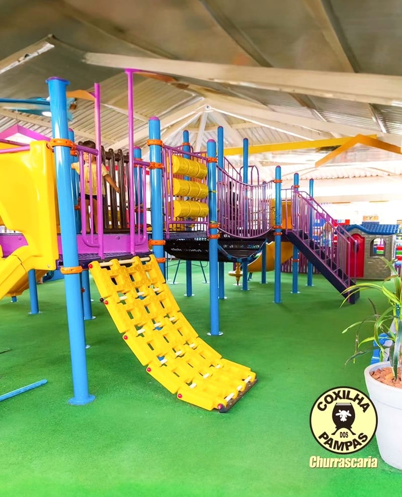 Área kids de Churrascaria Coxilha dos Pampas