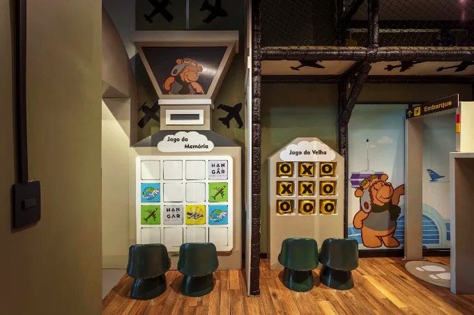 Área kids de Hangar Gastronomia - São José dos Campos