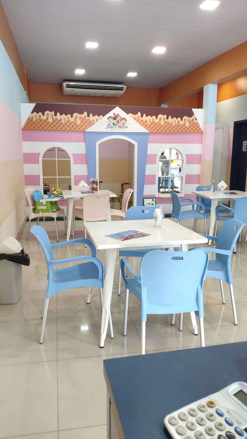 Área kids de João e Maria Sorveteria
