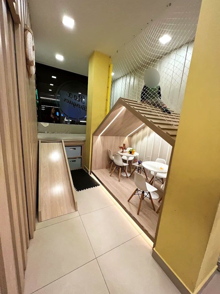 Área kids de Rox Burguer Indaiatuba