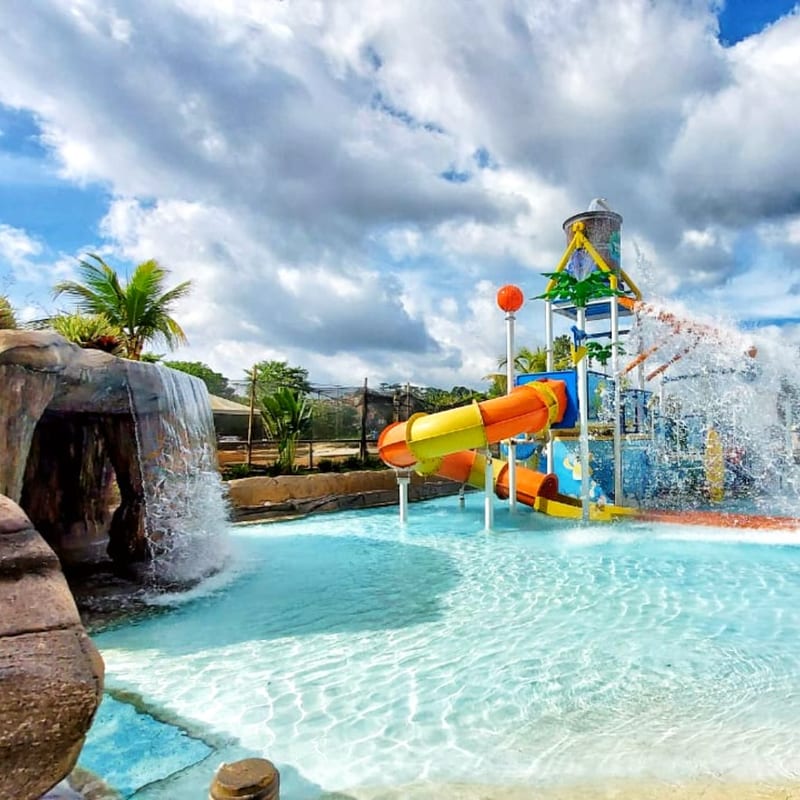 Área kids de Thermas da Mata - Parque Aquático