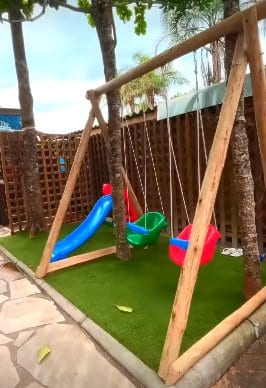 Área kids de Das Antiga