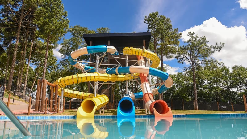 Área kids de Monreale Resort Parque Aquático