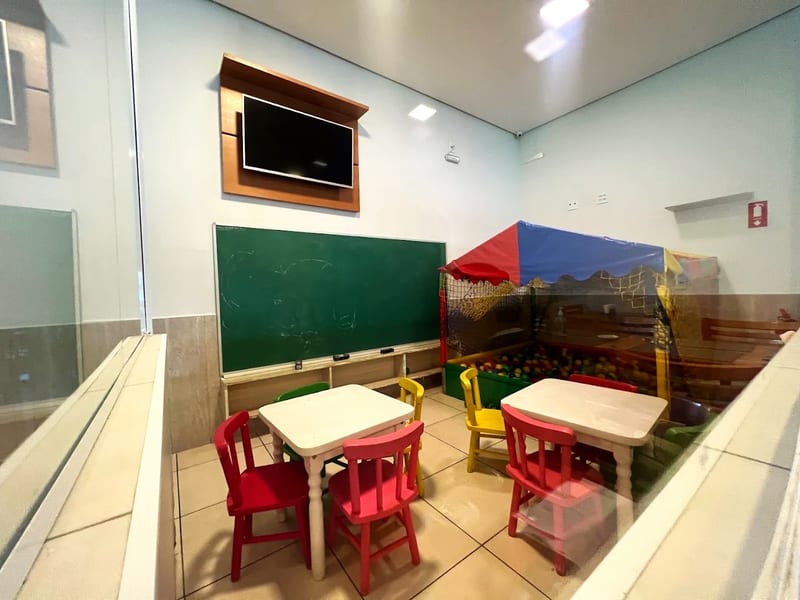 Área kids de Restaurante Via Brasil