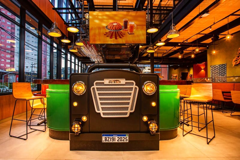 Área kids de Restaurante Outback Steakhouse