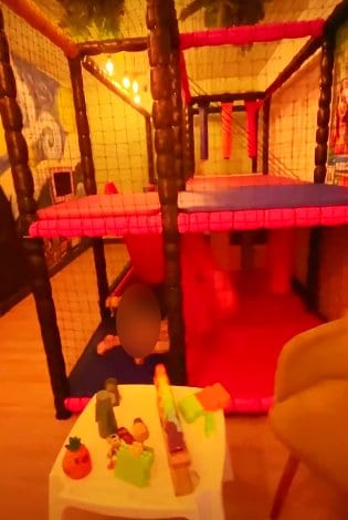 Área kids de Pizza Crush Bc