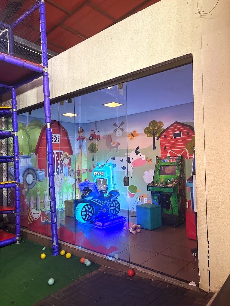 Área kids de Cateretê Bar e Restaurante