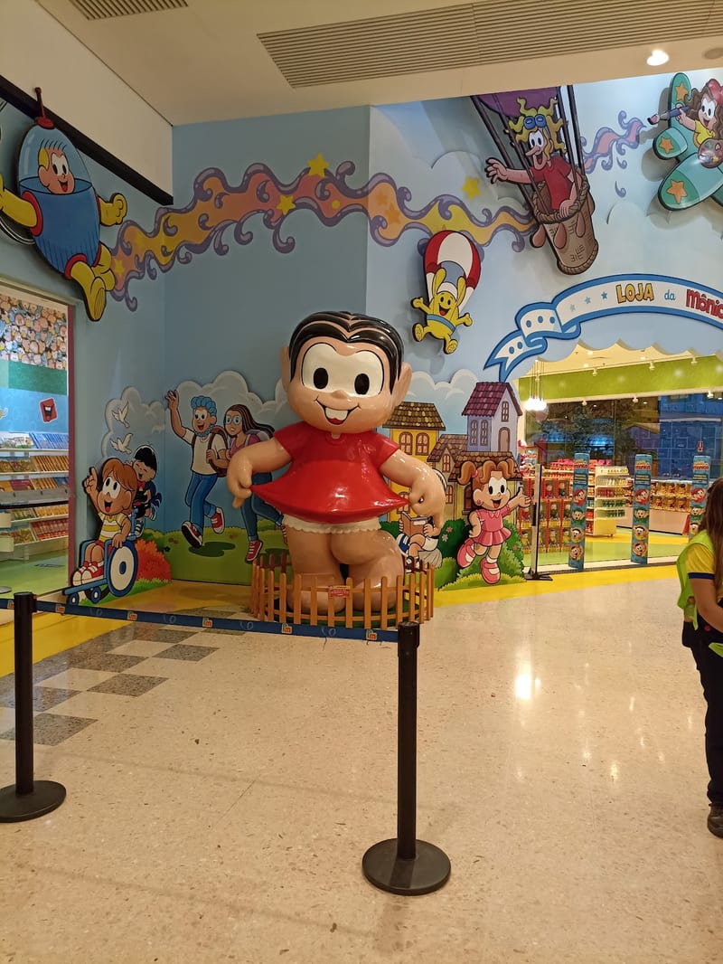 Área kids de Parque da Mônica São Paulo