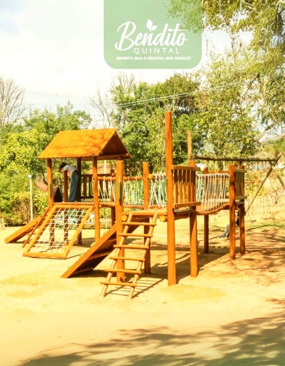 Área kids de Bendito Quintal | Restaurante