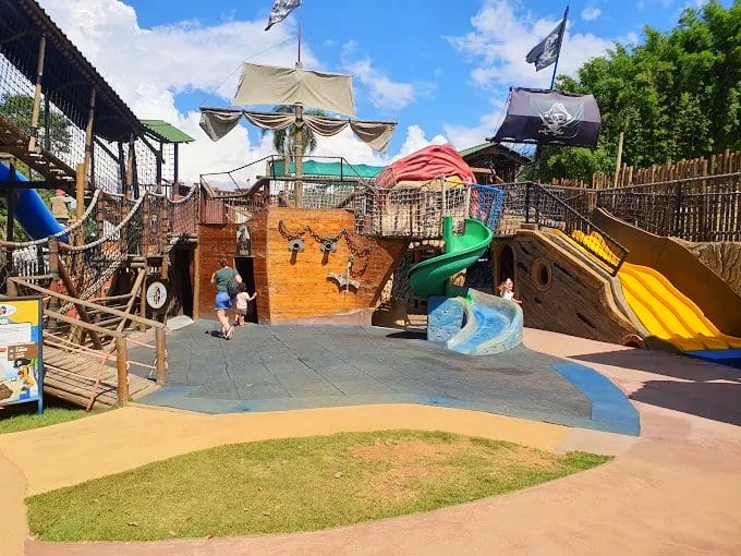 Área kids de Mini Fazenda Pet Zoo