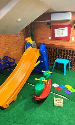 Área kids de Macarronada Italiana