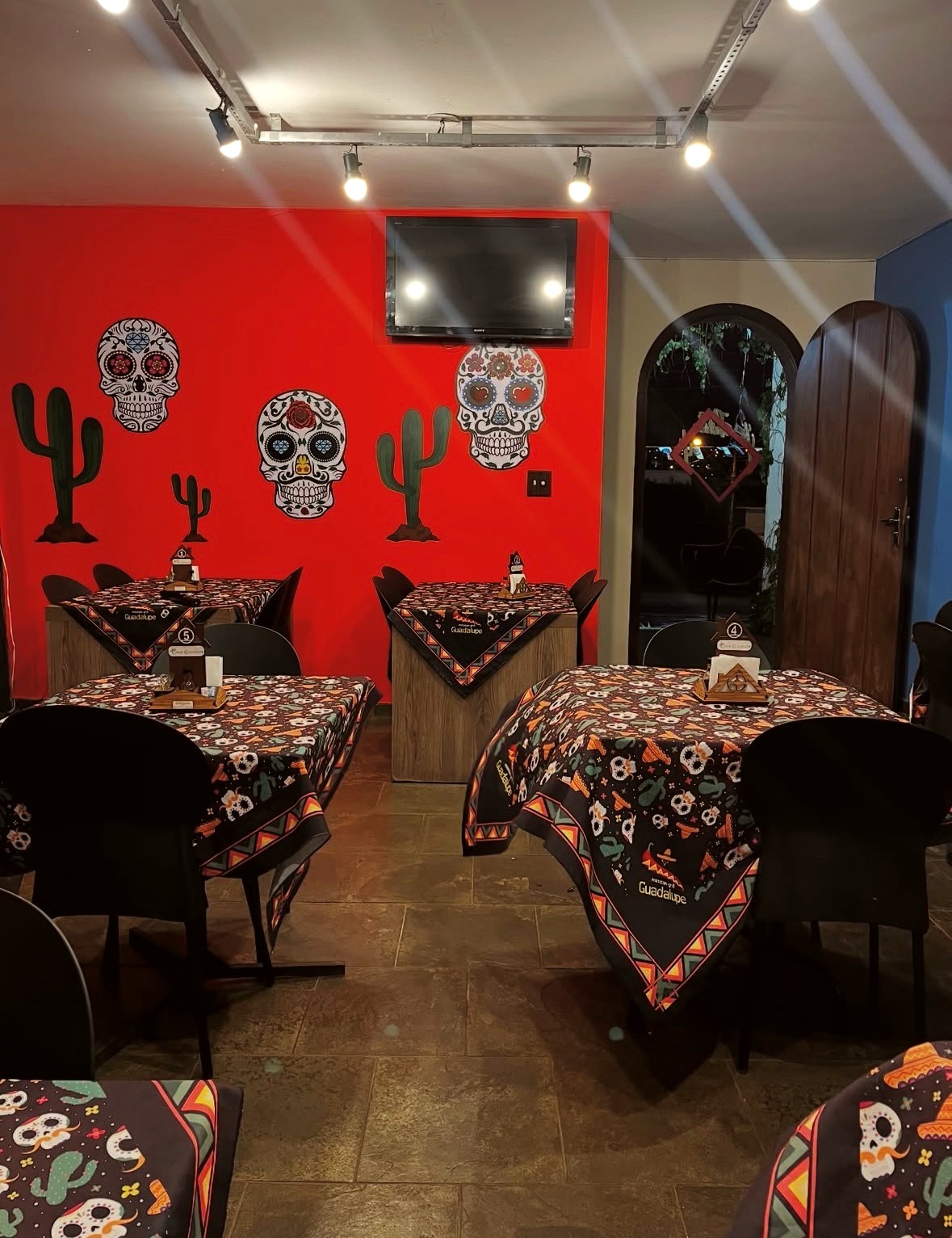 Chalé Guadalupe gastronomia nacional e mexicana