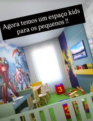 Área kids de Espetinho de Ouro