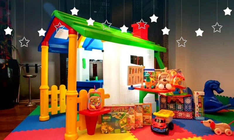 Área kids de Pizzaria e Restaurante Prime Italian