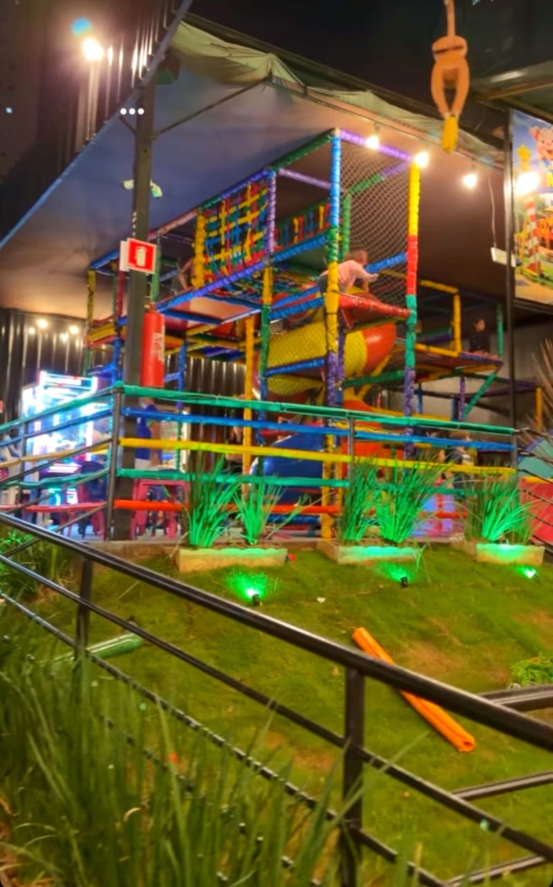 Área kids de Rabicó Botânico