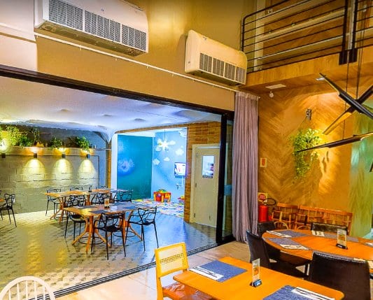 Área kids de Restaurante Drummond