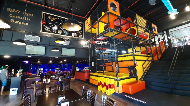 Área kids de Rock & Ribs - Continental Shopping
