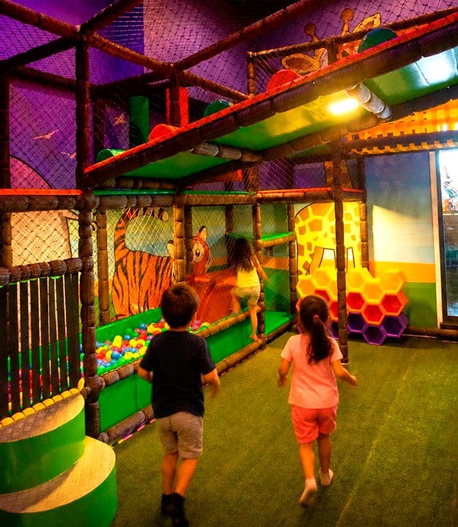 Área kids de Coco Bambu