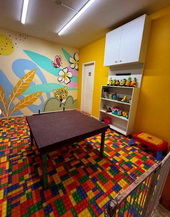 Área kids de Jardins Gastronômico