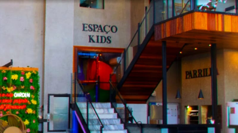 Área kids de Garden Tapajós GastroBar - Guarulhos SP