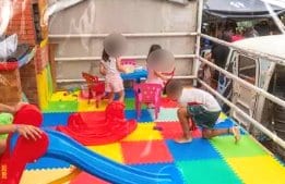 Área kids de Cervejaria Menze Brewing Co.