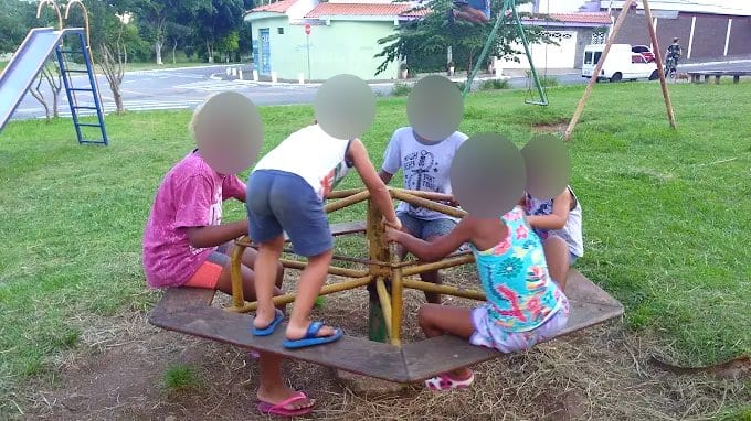Área kids de Praça das Crianças