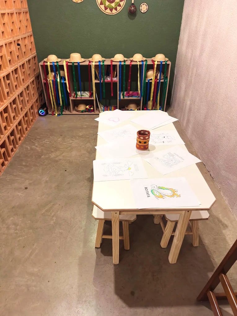 Área kids de Restaurante Grão Pará