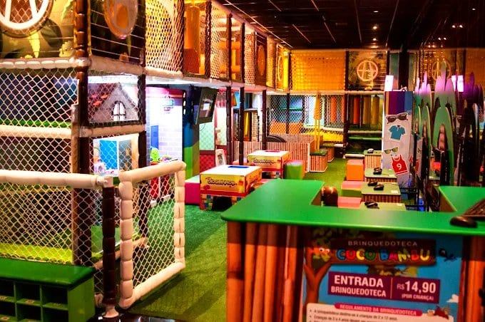 Área kids de Coco Bambu Santo André
