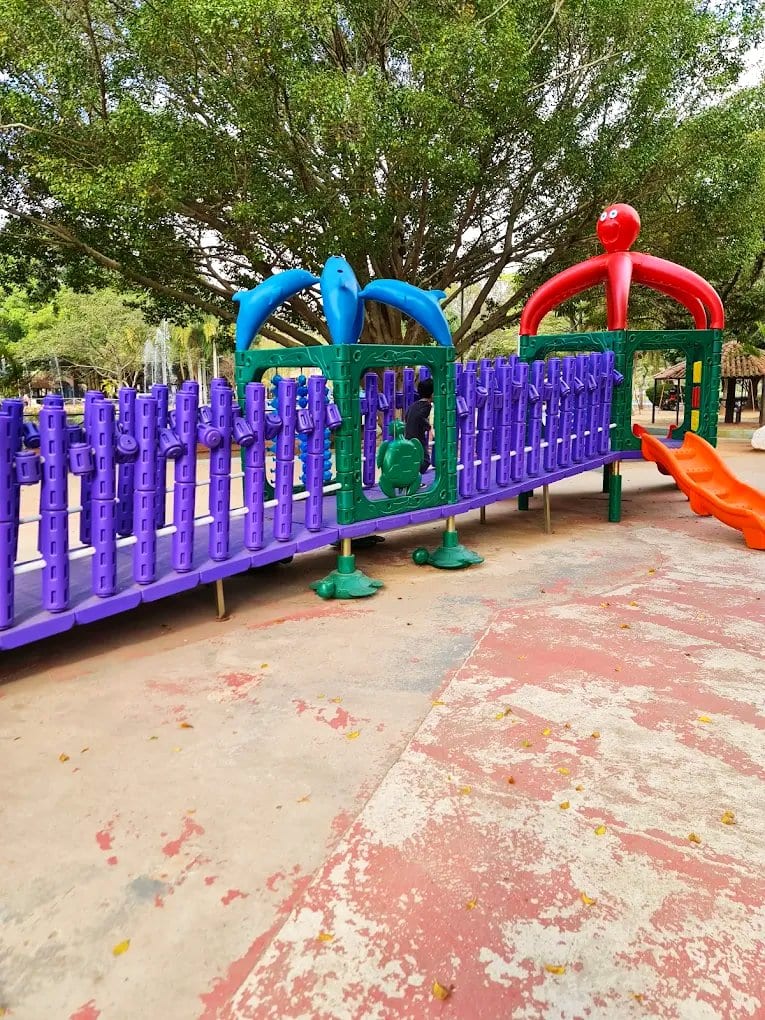 Área kids de Espaço Verde Chico Mendes