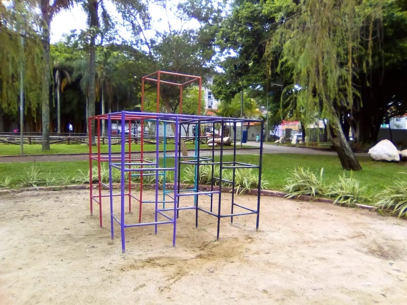 Área kids de Espaço Verde Chico Mendes