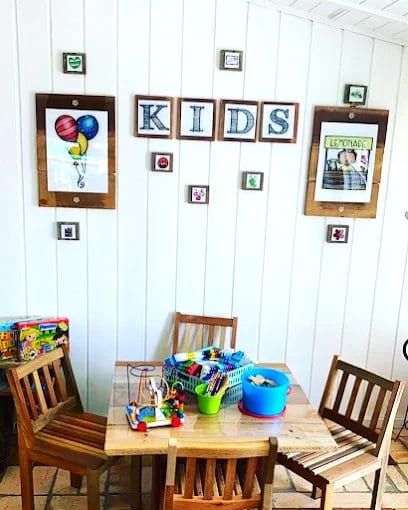 Área kids de Café de casa