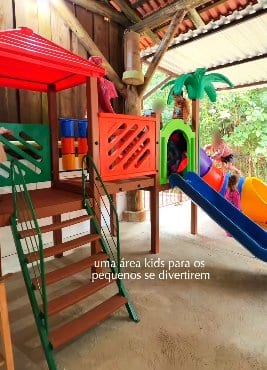 Área kids de Bar e Restaurante do Didi