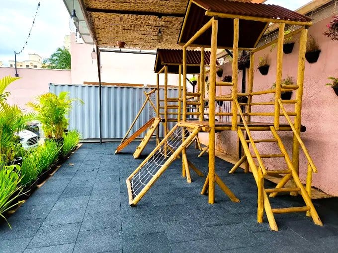 Área kids de Garden Restaurante & Bar Cambuí Campinas