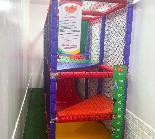 Área kids de Pizza Mario Jundiaí