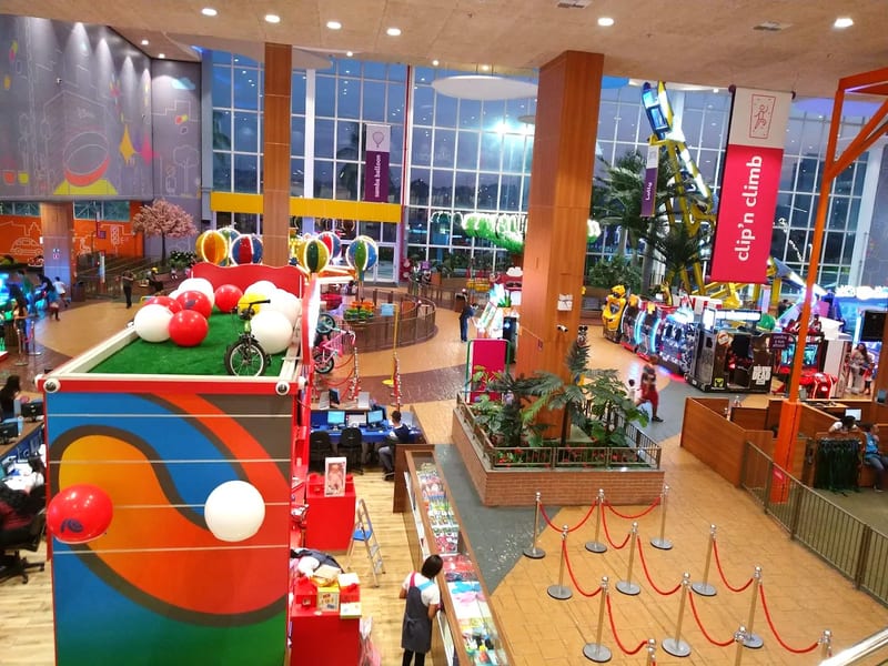 Área kids de Playcenter Family