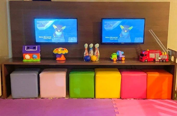 Área kids de La Bolognesa Restaurante