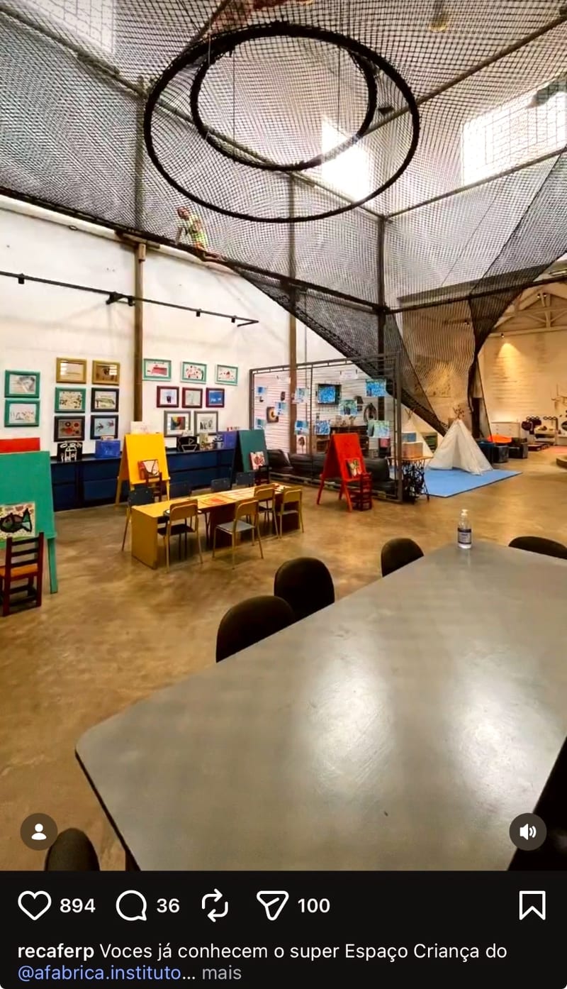 Área kids de Recafé
