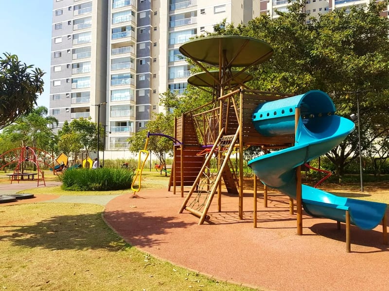 Área kids de Parque Tom Jobim - Espaço Cerâmica