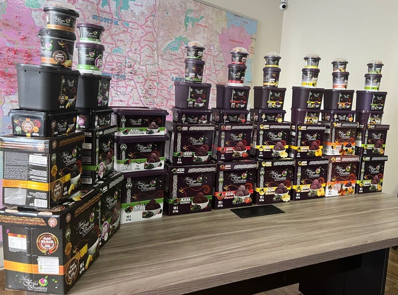 Foto 2 de GF Distribuidora Açaí Fruta Brasileira Osasco