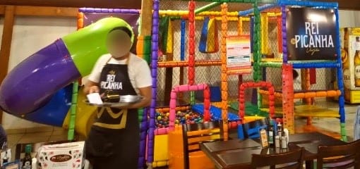 Área kids de Rei da Picanha