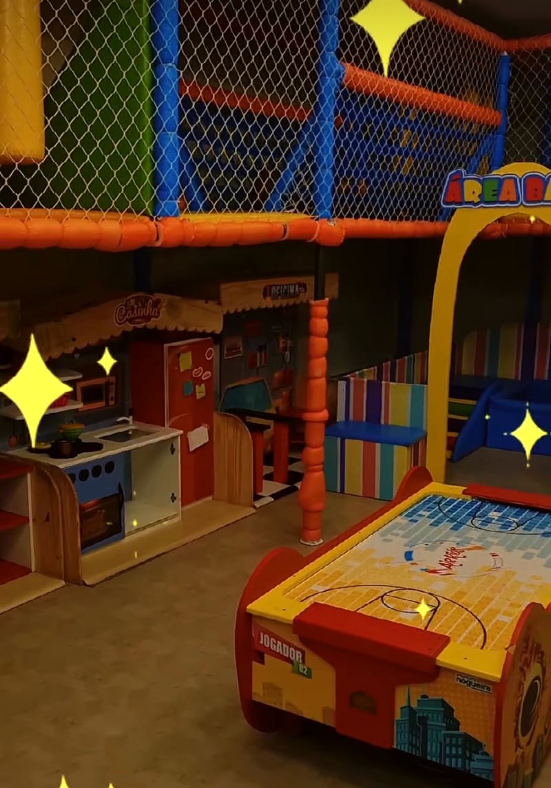 Área kids de Barnabé Ribeirão - Restaurante