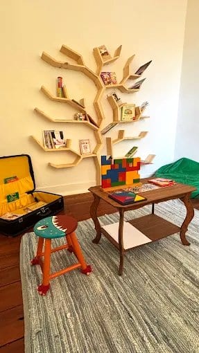Área kids de Casarão Arte & Café