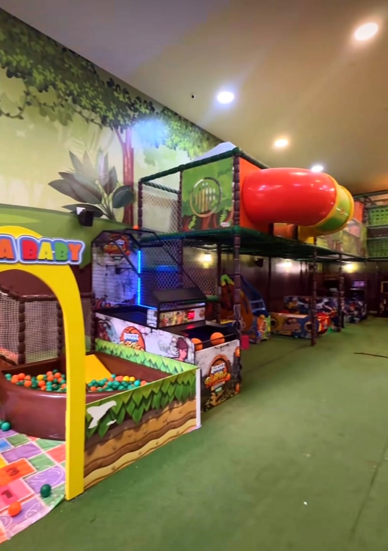 Área kids de Mangia Ribeirão