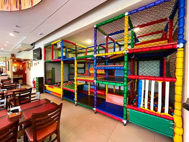 Área kids de Feijão de Corda
